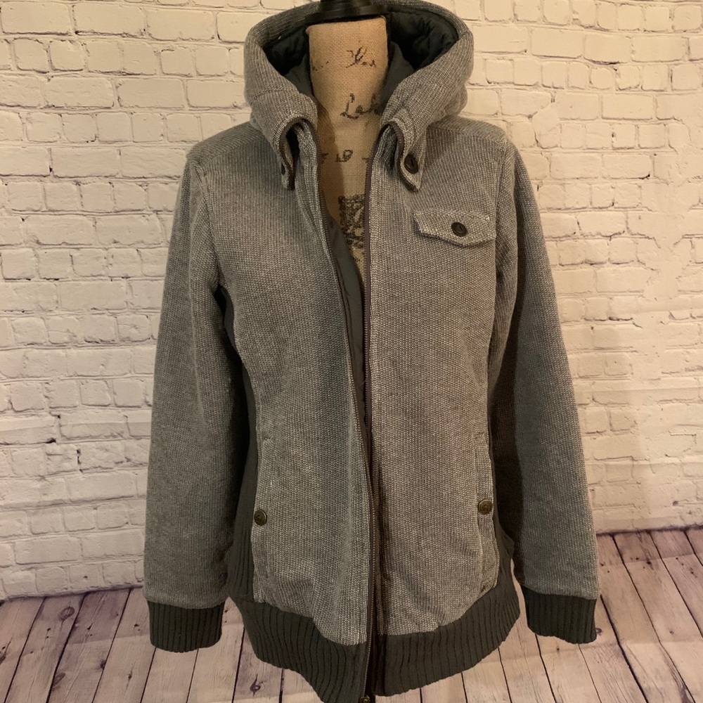 R.E.I. Woman’s Rimrock Hooded Jacket, Shale Grey